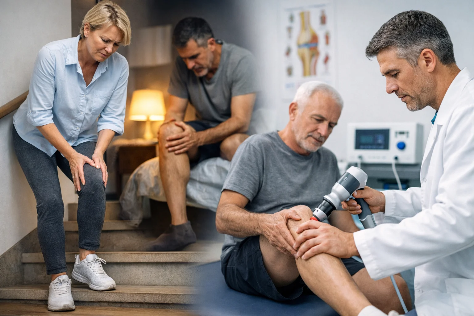 Knee Pain: Why It Doesn’t Go Away and How Knee Pain Is Treated in Israel Without Surgery