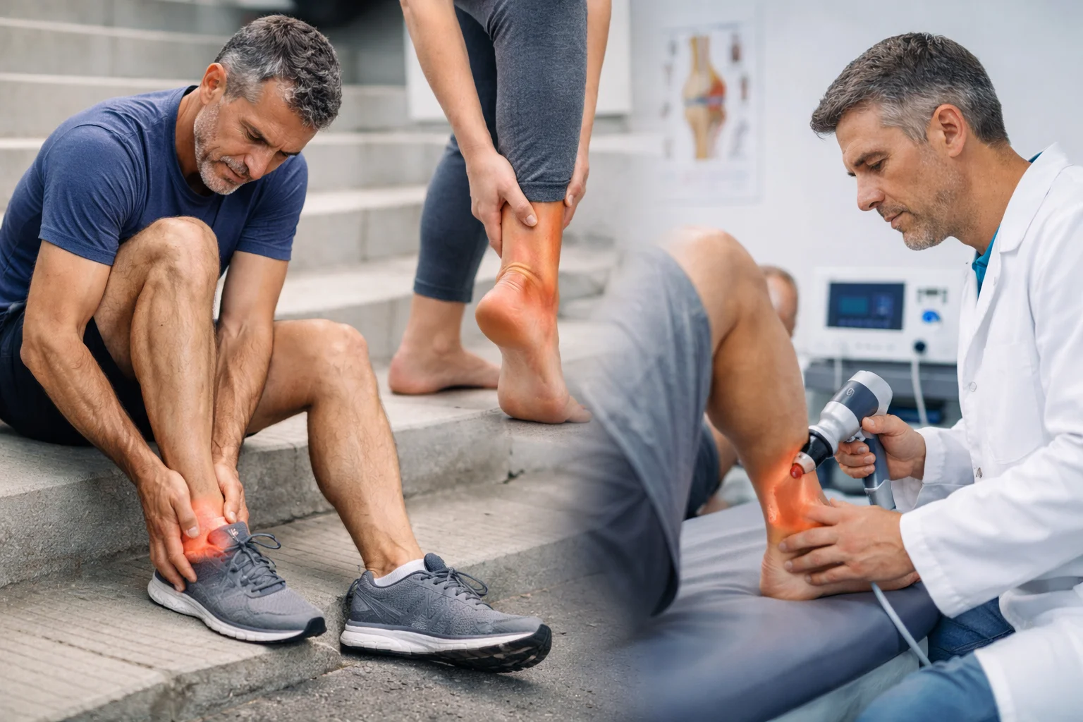 Achilles Tendon and Ankle Pain: Why It Rarely Goes Away on Its Own and How It Is Treated in Israel